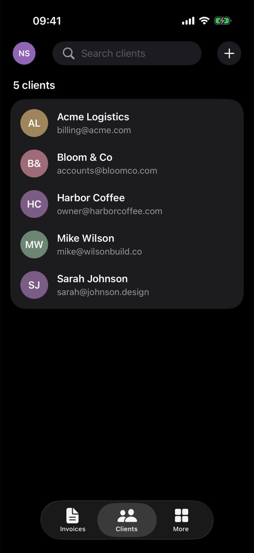 Add a client